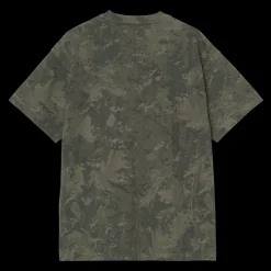 Camo Combi T-shirt, Green/Olive, M