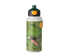 Campus Pop-Up Drikkeflaske, Dino, 400 ml