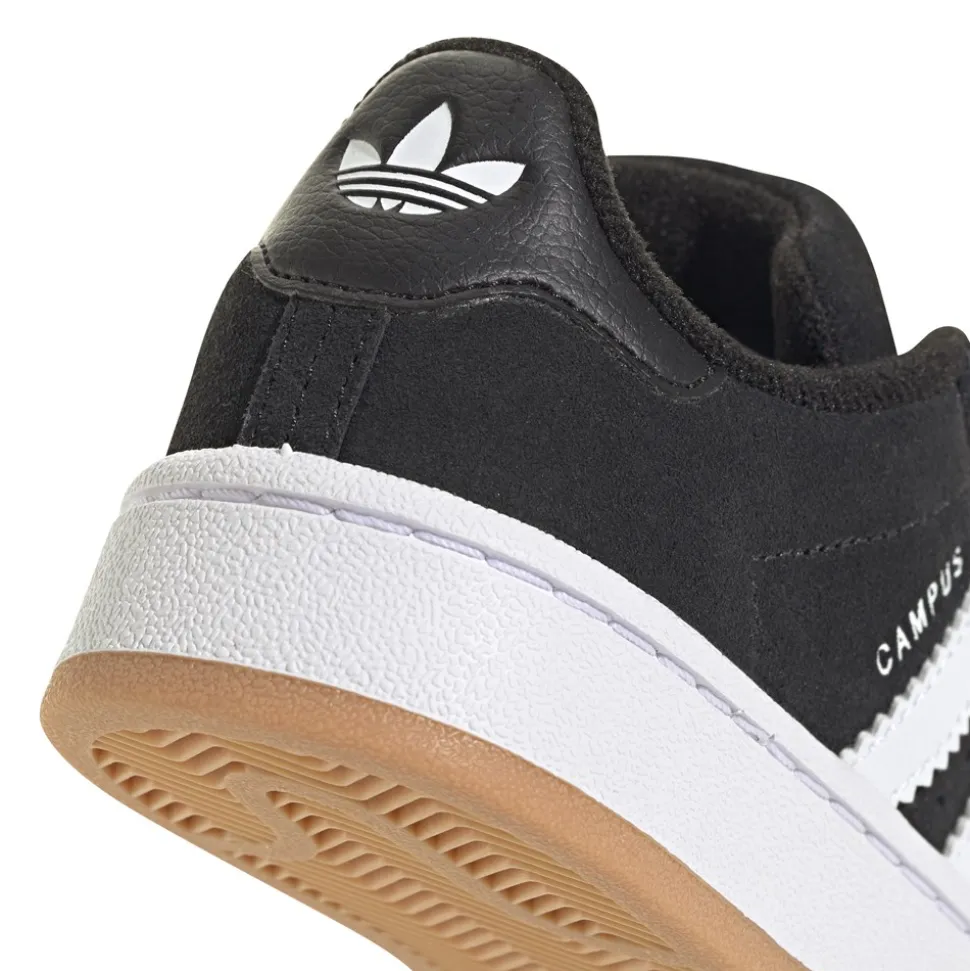 Campus 00s Sneakers, Core Black/Cloud White/Gum, 32