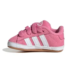 Campus 00s Crib Sneakers, Bliss Pink/ Cloud White/ Gum, 19