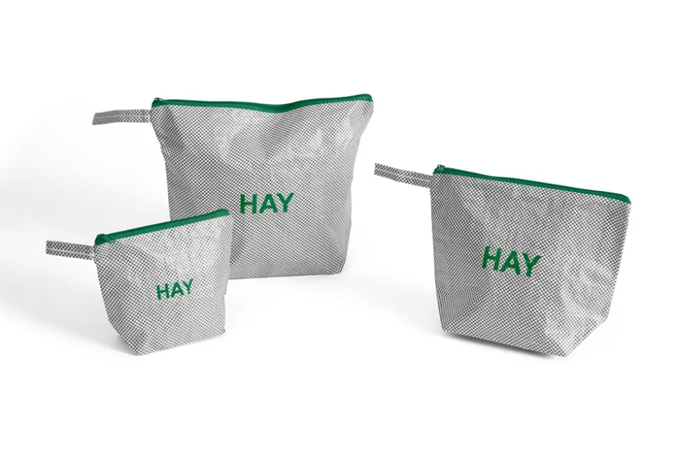 Candy Mono 3-pak Toilettaske, Grey