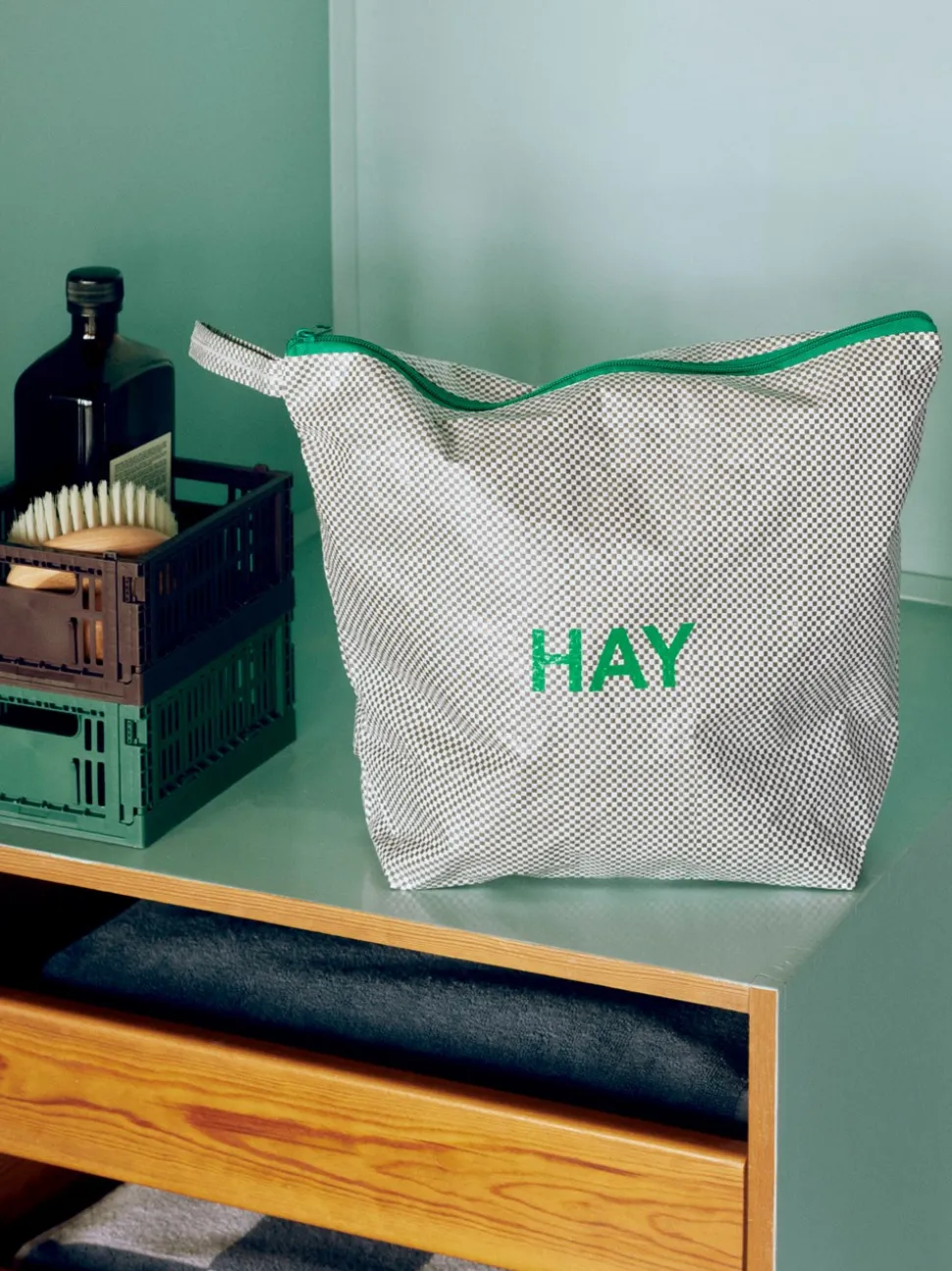 Candy Mono 3-pak Toilettaske, Grey