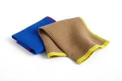 Canteen 2-pak Karklud, Blue Fuschia/ Beige Yellow
