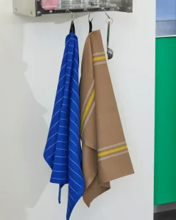 Canteen Viskestykke, Blå Pinstripe, 52x80 cm