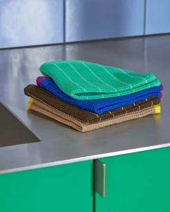 Canteen Viskestykke, Blå Pinstripe, 52x80 cm