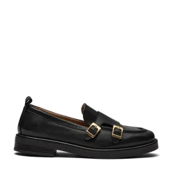 Cantina Loafers, Black/Gold, 38