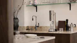 Carbonator Pro Danskvandsmaskine, Poleret Stål