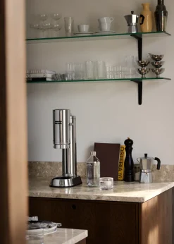 Carbonator Pro Danskvandsmaskine, Poleret Stål