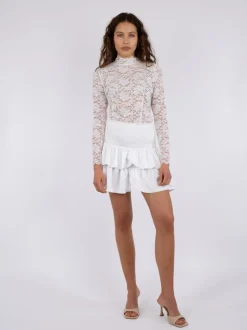 Carin R Nederdel, White, 42