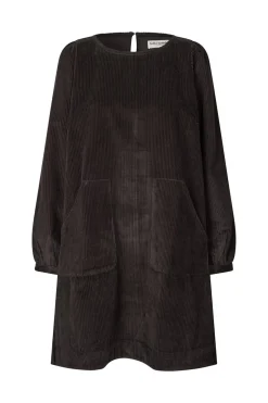 CarlaLL Kort Kjole, Dark Mokka, S