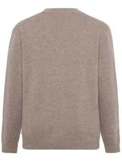 Cashmere Knit Cardigan, Kelp Melange, XXL