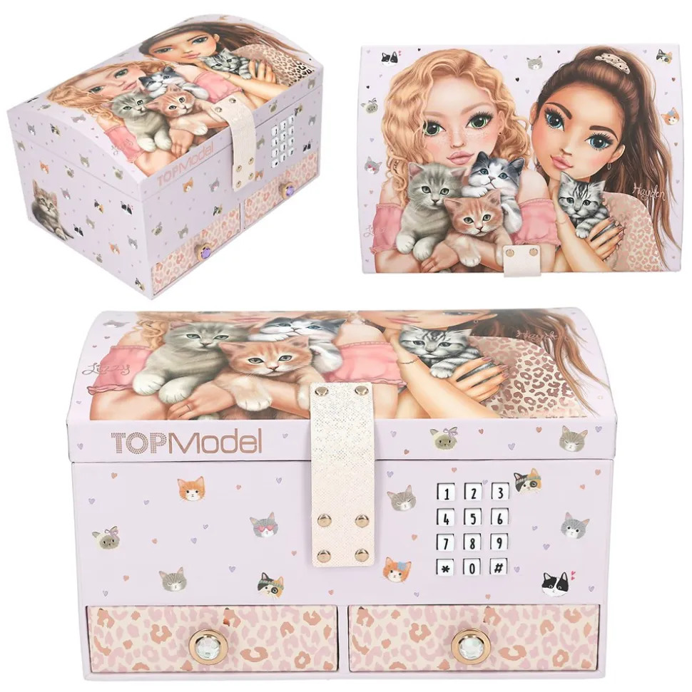 Cat Love Smykkeskrin