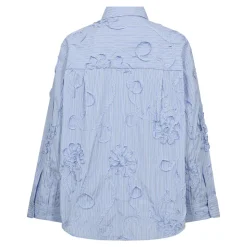 CavierCC Avy Stripe Skjorte, Pale Blue, M