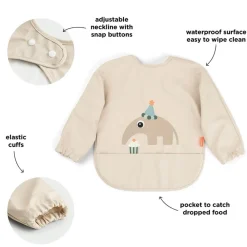 Celebration Hagesmæk Med Ærmer, Sand