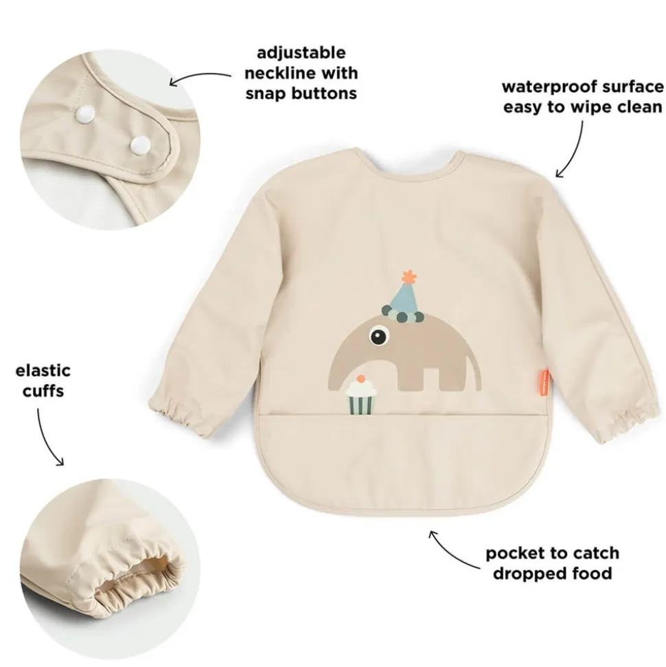 Celebration Hagesmæk Med Ærmer, Sand