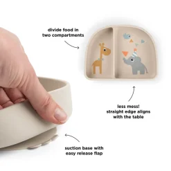 Celebration Stick & Stay Inddelt Skål, Sand