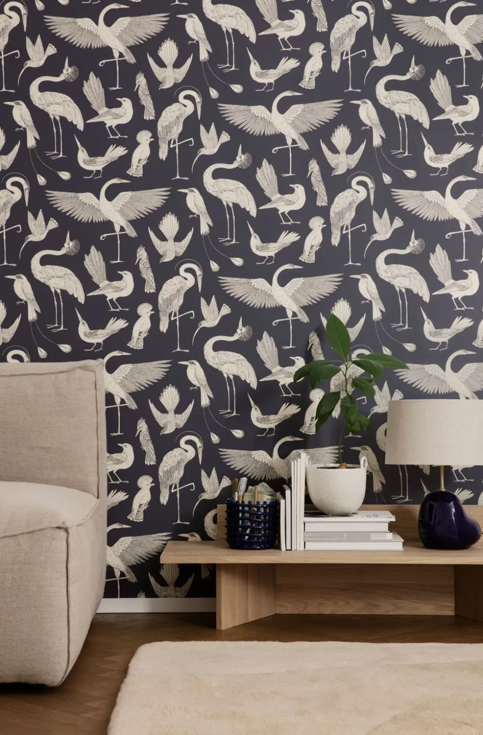 Ceramic Basket, Cashmere, Lille