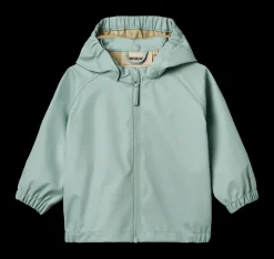 Chardy Baby Regnjakke, Aquamarin, 80 cm