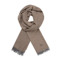 Charles 42 Wool Mix Halstørklæde, Brown