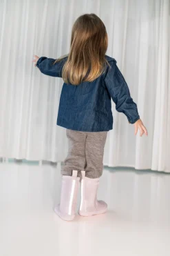 Charly High Warm Gummistøvler, Rose Sparkel, 31