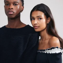 Charm Creoler, Silver Plated