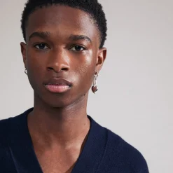 Charm Creoler, Silver Plated