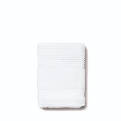 Check Håndklæde, Hvid, 50x100 cm