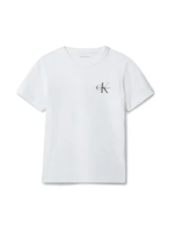 Chest Monologo T-shirt, Bright White, 152 cm