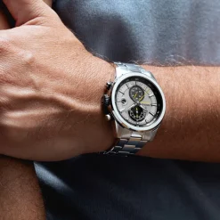 Chronograph 20694 Herreur, Grey, 44 mm