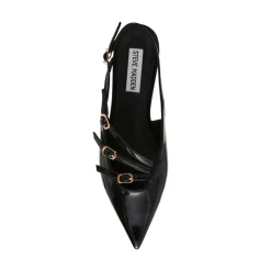 Cianna Slingback Ballerinasko, Black Patent, 40