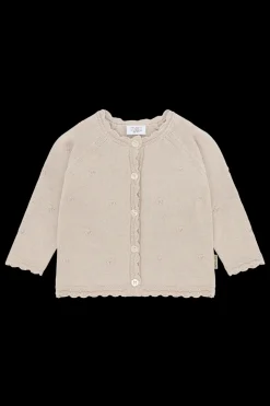 Cilja Pointelle Cardigan, Kit, 128 cm