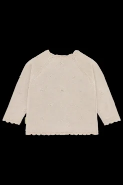 Cilja Pointelle Cardigan, Kit, 128 cm