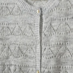 CisseSY Cardigan, Grey Melange, 164 cm