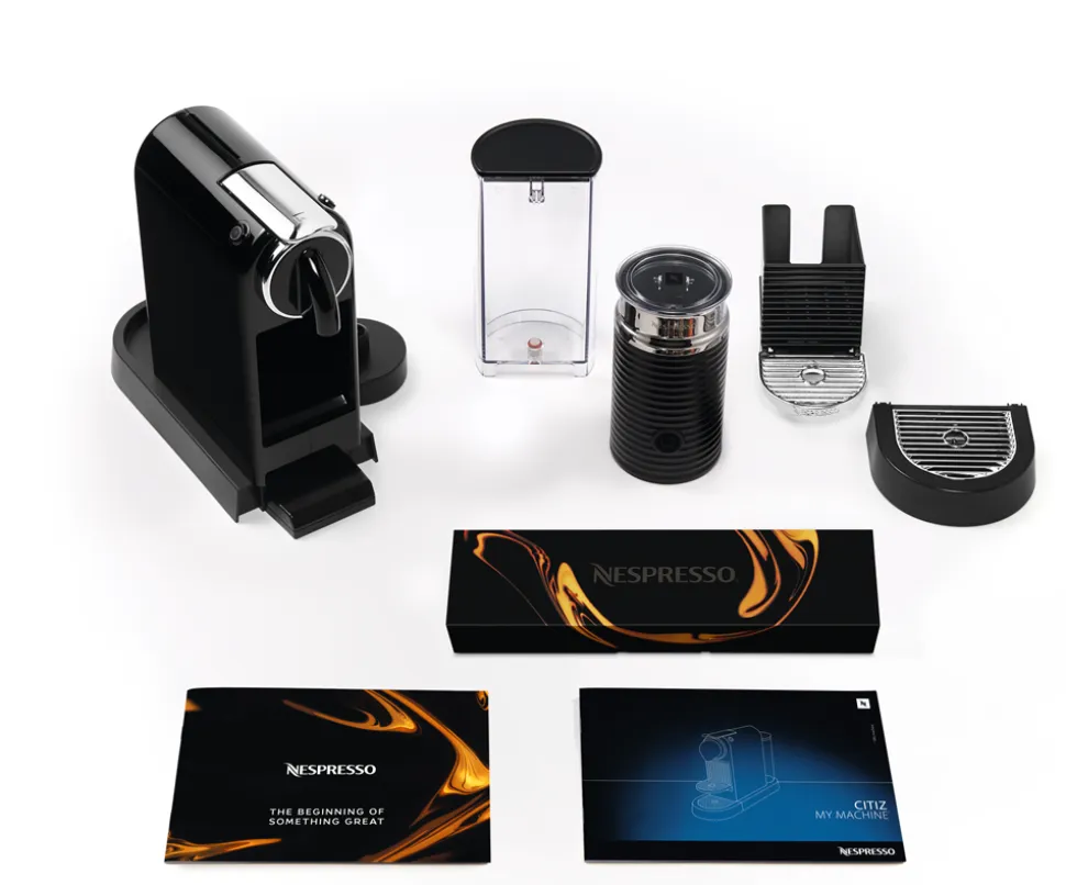 Citiz & Milk D123 Kaffemaskine, Black