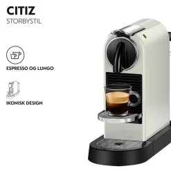 Citiz Kaffemaskine, Hvid