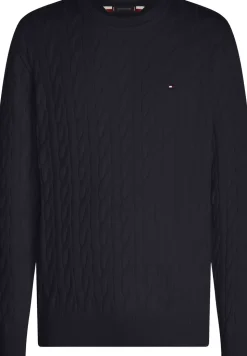 Classic Cable Pullover, Desert Sky, XL