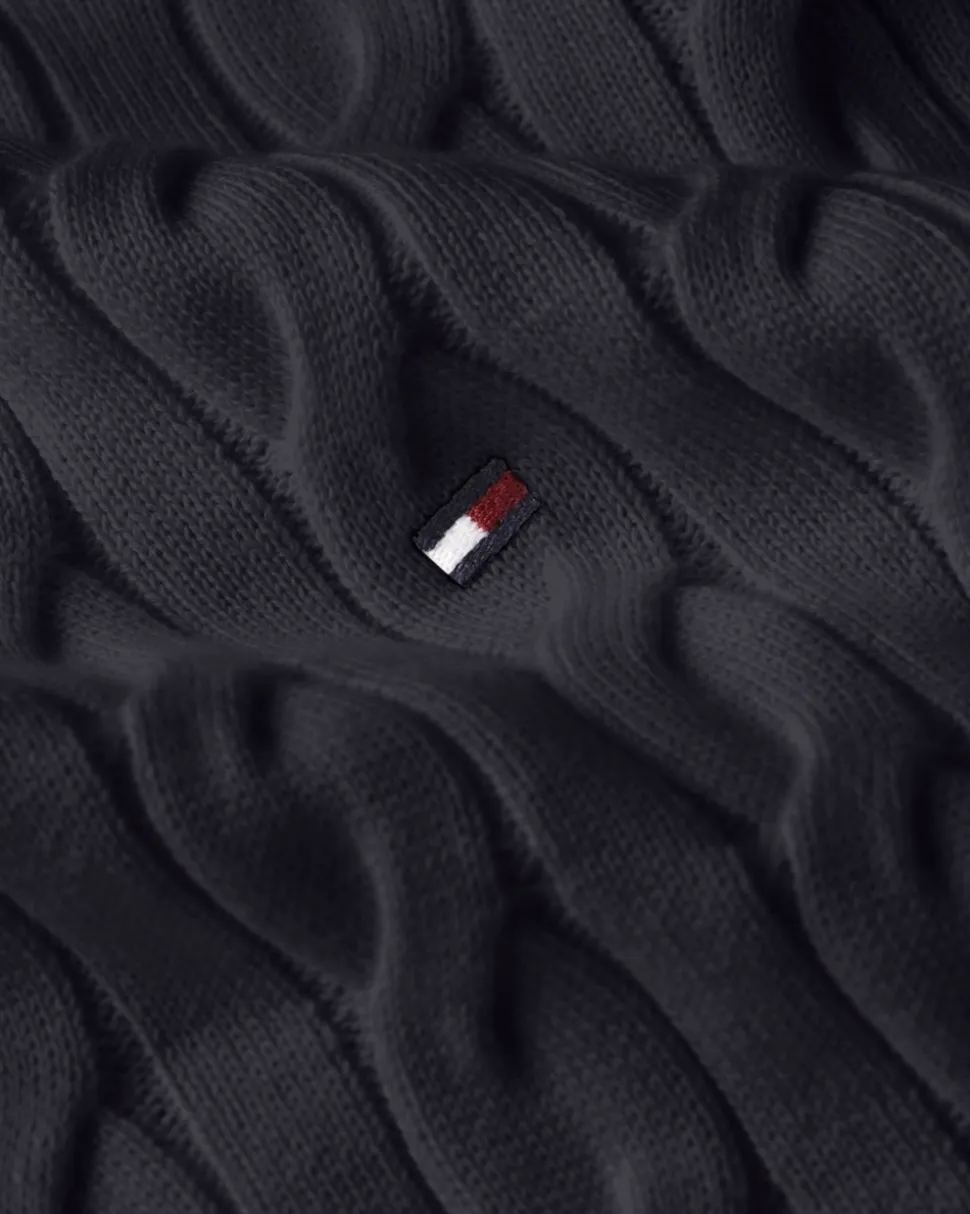 Classic Cable Pullover, Desert Sky, XL