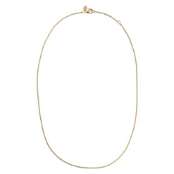 Classic Halskæde, Gold Plated, 45 cm