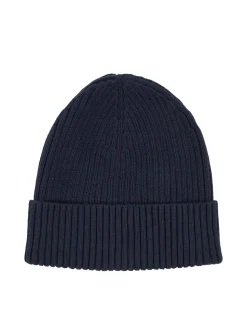 Classic Rib Beanie, Navy, One size