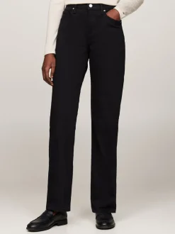 Classic Straight Jeans, Stay Black, W29/L32