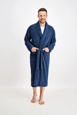 Classic Terry Morgenkåbe, Dark Blue, XXL