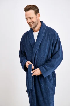 Classic Terry Morgenkåbe, Dark Blue, XXL