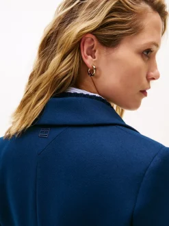 Classic Wool Frakke, Dark Night Navy, 36