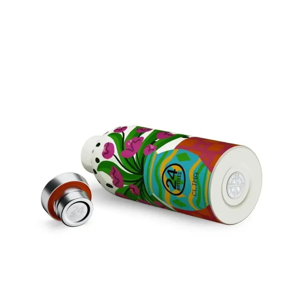 Clima Termoflaske, Fiori Rosa, 500 ml