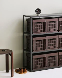 Colour Crate Cube Kasse, Bordeaux