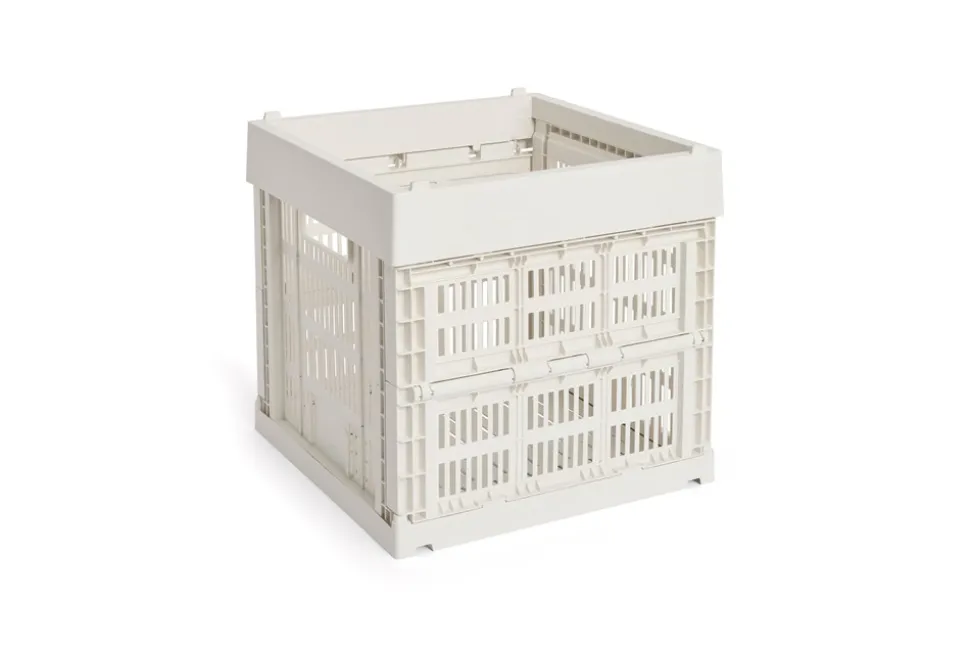 Colour Crate Cube Kasse, Offwhite