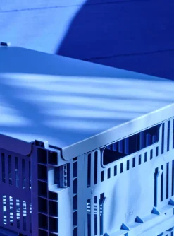 Colour Crate Låg, Electric Blue