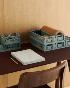 Colour Crate Mini Oblong Kasse, Dusty Blue