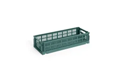 Colour Crate Mini Oblong Kasse, Dark Green