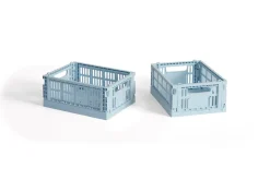 Colour Crate Mini 2-pak Kasse, Soft Blue